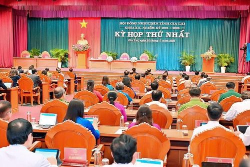 Khai mạc kỳ họp thứ nhất HĐND tỉnh Gia Lai khóa XII