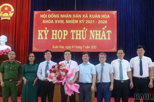 Xã Xuân Hòa kiện toàn nhân sự và tổ chức, bộ máy vận hành mô hình chính quyền hai cấp
