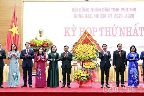 Kỳ họp thứ Nhất HĐND tỉnh Phú Thọ khóa XIX: Mở ra chương mới cho giai đoạn phát triển mới