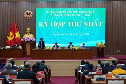 Khai mạc Kỳ họp thứ Nhất, HĐND tỉnh Quảng NgãiKỳ vọng tạo bước chuyển mạnh mẽ