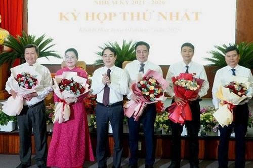 Công bố nhân sự chủ chốt của HĐND, UBND tỉnh Khánh Hòa mới
