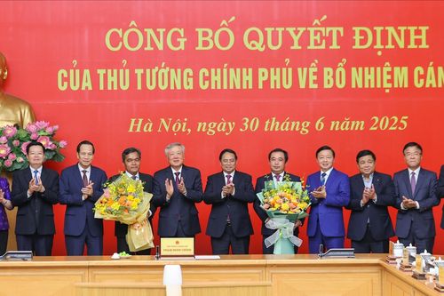Bổ nhiệm hai Bí thư Tỉnh ủy làm cán bộ cấp Thứ trưởng