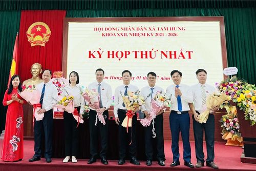 HĐND xã Tam Hưng thông qua 5 Nghị quyết quan trọng