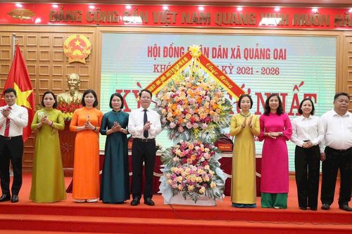 Xã Quảng Oai nâng cao chất lượng phục vụ người dân