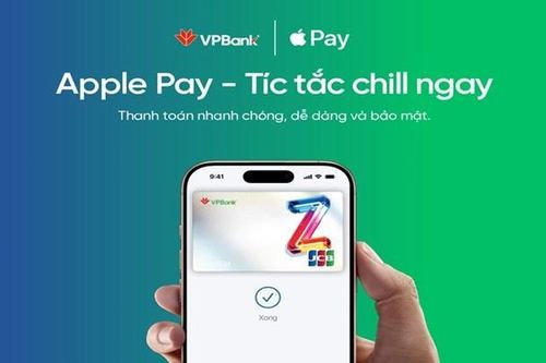 VPBank triển khai Apple Pay cho chủ thẻ VPBank JCB