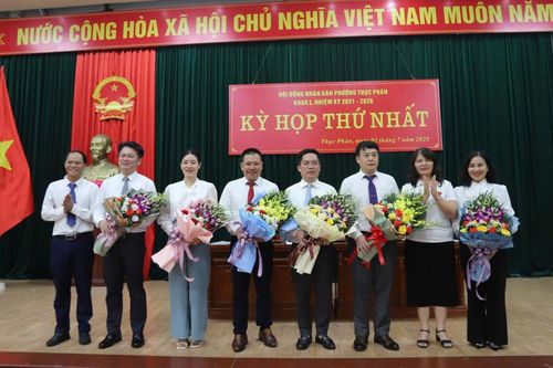 Kỳ họp thứ nhất, HĐND phường Thục Phán khóa I, nhiệm kỳ 2021 - 2026