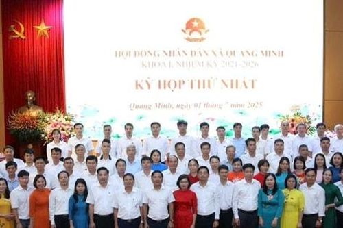 Kỳ họp thứ nhất, HĐND xã Quang Minh thông qua nhiều nghị quyết quan trọng