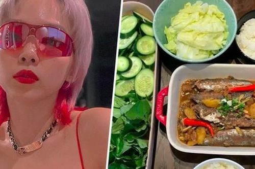Tóc Tiên ăn cá kho với loại rau 'khiến nhiều người khóc thét', thực chất là loại thuốc quý, hỗ trợ tiêu mỡ máu