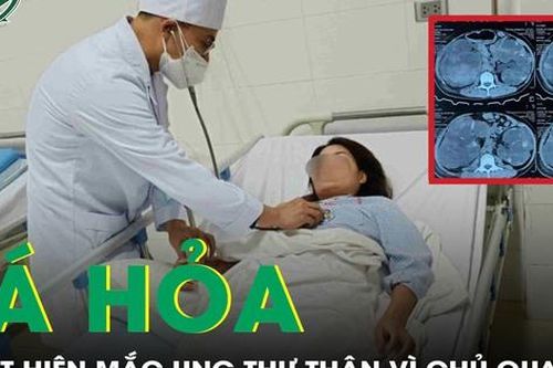 Chủ quan nang thận lành tính, người phụ nữ tá hỏa phát hiện ung thư thận