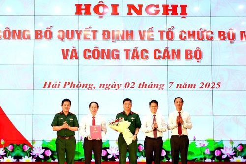 Hải Phòng: Công bố quyết định thành lập 4 đảng bộ chủ chốt