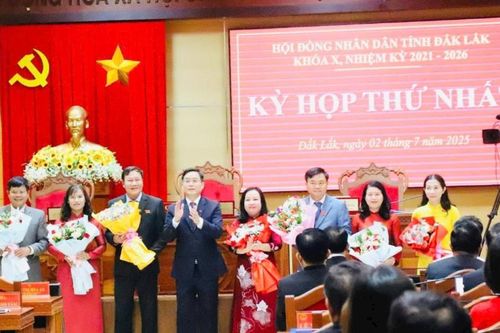 Hội đồng nhân dân tỉnh Đắk Lắk tổ chức kỳ họp thứ nhất sau sáp nhập