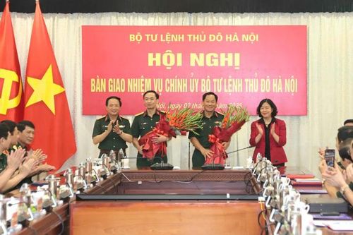 Đại tá Lưu Nam Tiến làm tân Chính ủy Bộ Tư lệnh Thủ đô Hà Nội