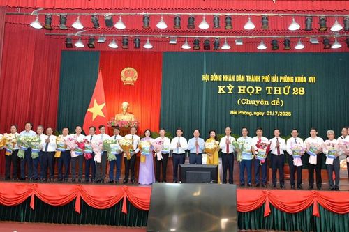 HĐND thành phố Hải Phòng khóa XVI, nhiệm kỳ 2021-2026 tổ chức kỳ họp thứ 28