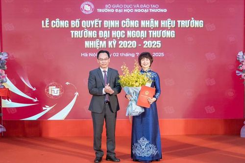Trường Đại học Ngoại thương có tân hiệu trưởng