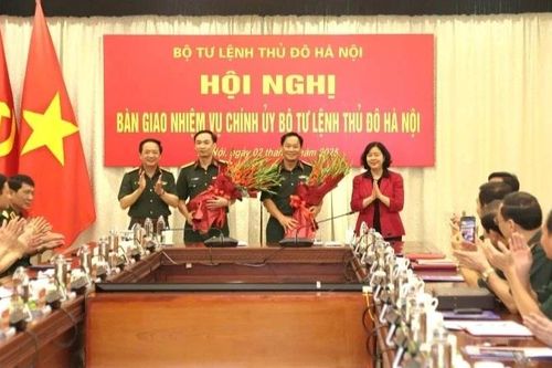 Đại tá Lưu Nam Tiến làm Chính ủy Bộ Tư lệnh Thủ đô Hà Nội