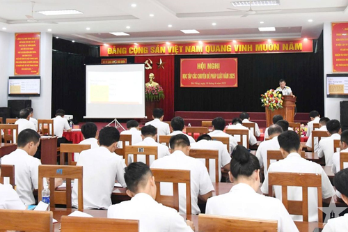Vùng 3 Hải quân phối hợp phổ biến, giáo dục các chuyên đề pháp luật năm 2025
