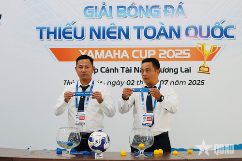Giải bóng đá thiếu niên U13 toàn quốc 2025 có 'bảng tử thần'
