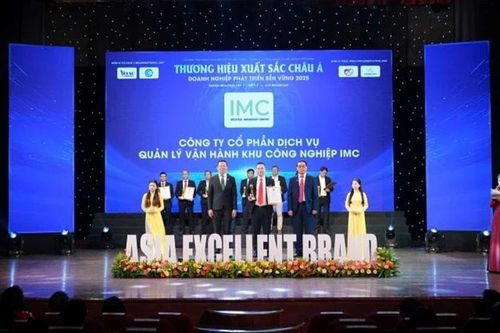 IMC được vinh danh 'Doanh nghiệp phát triển bền vững 2025'