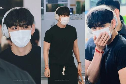 V (BTS) gây ấn tượng mạnh với thời trang tối giản