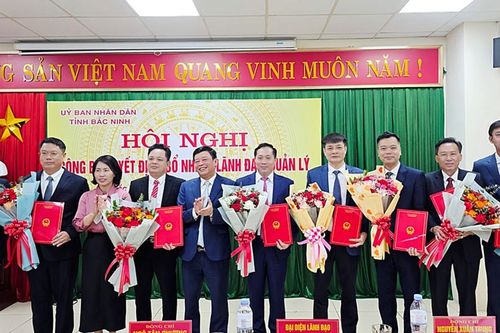 Công bố quyết định bổ nhiệm các Phó Giám đốc Sở Văn hóa, Thể thao và Du lịch Bắc Ninh