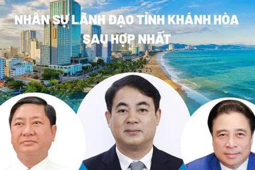 Chi tiết nhân sự tỉnh Khánh Hòa sau hợp nhất