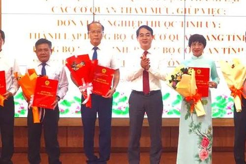 Chỉ định nhân sự lãnh đạo các cơ quan thuộc Tỉnh ủy Khánh Hòa