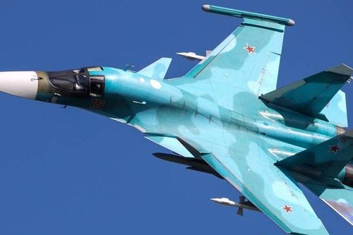 Cường kích Su-34 của Nga rơi khi bay huấn luyện