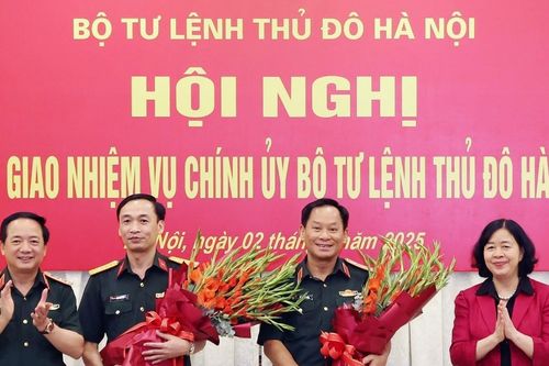 Đại tá Lưu Nam Tiến được bổ nhiệm làm Chính ủy Bộ Tư lệnh Thủ đô Hà Nội