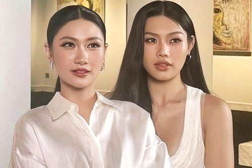 Hoa hậu Phương Linh, á hậu Cẩm Ly như lạc trong vẻ đẹp của 'Huyễn Động'