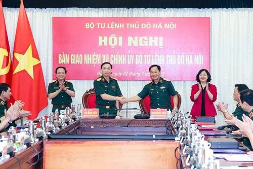 Đại tá Lưu Nam Tiến làm Chính ủy Bộ Tư lệnh Thủ đô