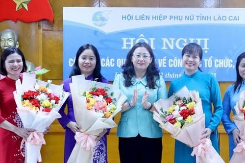 Bà Đinh Minh Hà giữ chức Chủ tịch Hội LHPN tỉnh Lào Cai