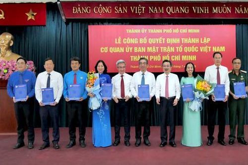 Mở ra giai đoạn mới cho công tác đại đoàn kết trên địa bàn TPHCM