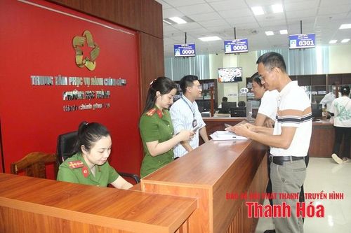 Thanh Hóa đứng thứ 4 cả nước về số lượng hồ sơ tiếp nhận trong ngày 1/7
