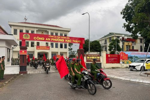 Công an phường Hạc Thành sẽ tiếp công dân tại 3 địa điểm