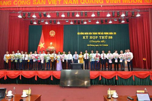 Hải Phòng bổ nhiệm các lãnh đạo sở, ngành sau hợp nhất