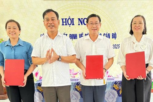 Sở Dân tộc và Tôn giáo tỉnh An Giang công bố các quyết định về công tác cán bộ