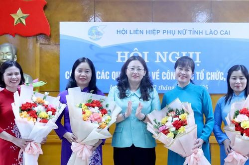 Đồng chí Đinh Minh Hà giữ chức Chủ tịch Hội Liên hiệp Phụ nữ tỉnh Lào Cai