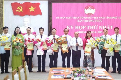 Kỳ họp thứ Nhất, Ban Thường trực Ủy ban MTTQ tỉnh