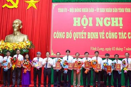 Giám đốc Sở Tài chính Bến Tre làm Giám đốc Sở Xây dựng tỉnh Vĩnh Long