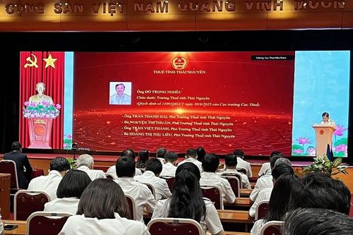 Ông Đỗ Trọng Nghĩa được bổ nhiệm giữ chức Trưởng Thuế tỉnh Thái Nguyên