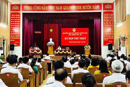 Phường Trường Vinh (Nghệ An) tổ chức Hội nghị BCH Đảng bộ và kỳ họp HĐND khóa I, nhiệm kỳ mới