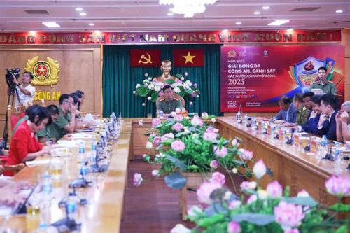 Bảy quốc gia tham dự Giải Bóng đá Công an, Cảnh sát các nước ASEAN mở rộng năm 2025
