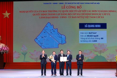 Xã Quang Minh: Những thông tin chi tiết sau sắp xếp