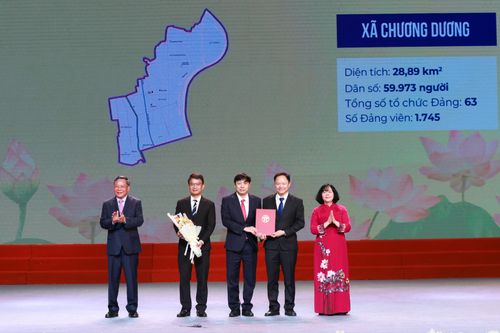 Xã Chương Dương: Những thông tin chi tiết sau sắp xếp