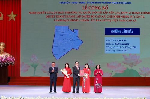 Phường Cầu Giấy: Những thông tin chi tiết sau sắp xếp