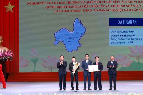 Xã Thuận An: Những thông tin chi tiết sau sắp xếp