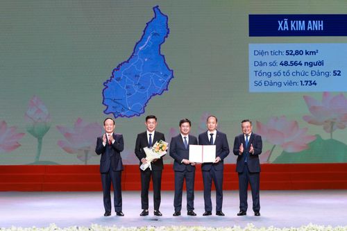 Xã Kim Anh: Những thông tin chi tiết sau sắp xếp