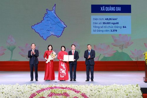 Xã Quảng Oai: Những thông tin chi tiết sau sắp xếp