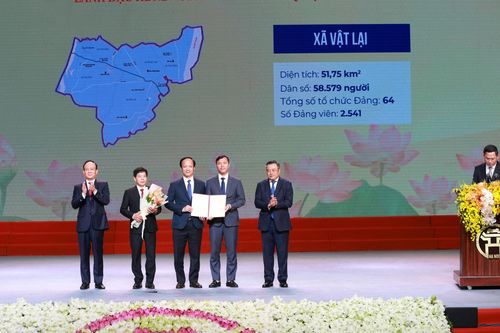 Xã Vật Lại: Những thông tin chi tiết sau sắp xếp