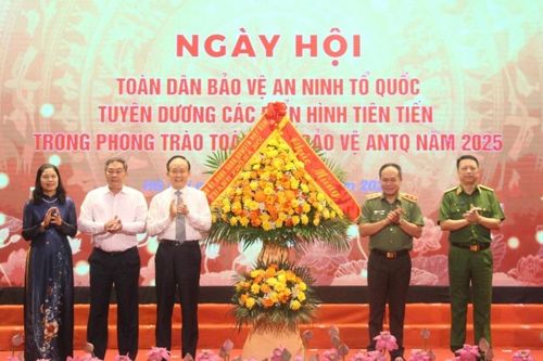 Duy trì 175 mô hình toàn dân bảo vệ an ninh Tổ quốc